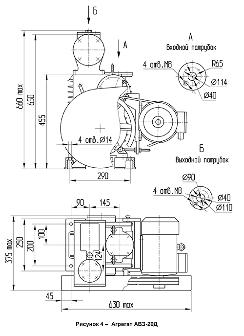 Агрегат АВЗ-20Д AVZ-20D_ris4